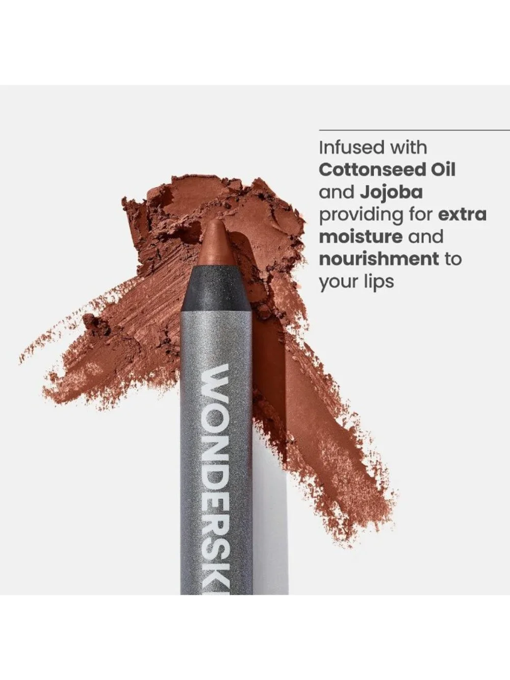 Longwear Waterproof Lip Liner Pencil - Smooth Gliding Nutmeg Contour for All-Day